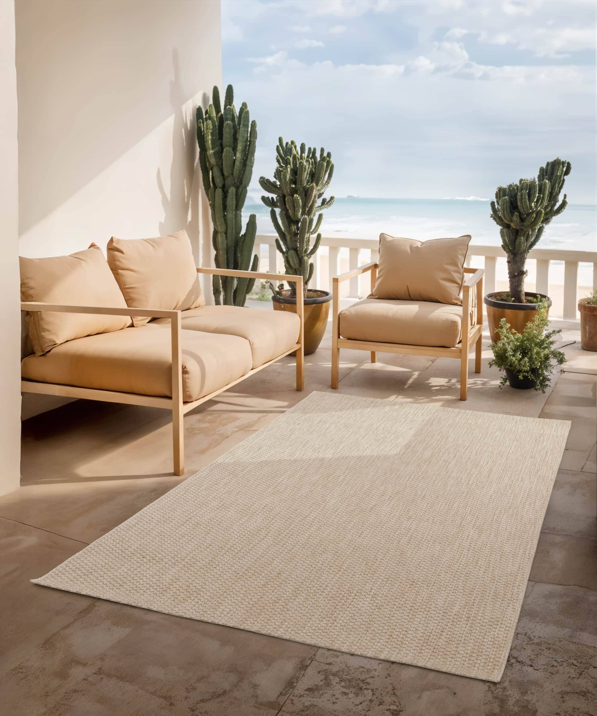 Moderner Teppich Grano Beige – Bild 2